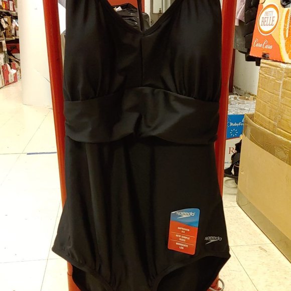 SPEEDO Women One Piece Halter Swimsuit - Picture 5 of 8